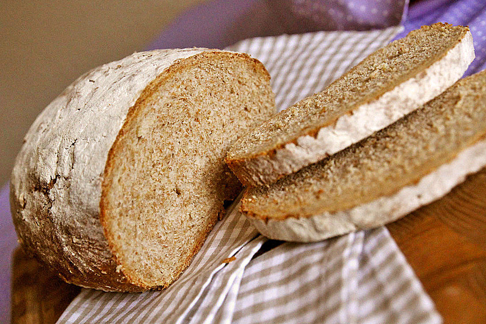 Einfaches Buttermilch - Vollkornbrot