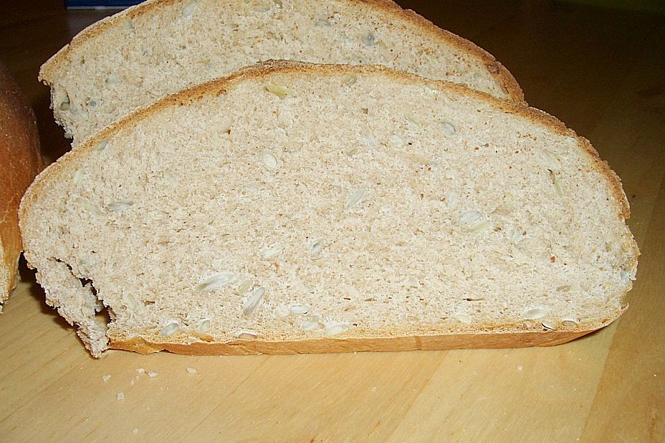 Einfaches Buttermilch - Vollkornbrot