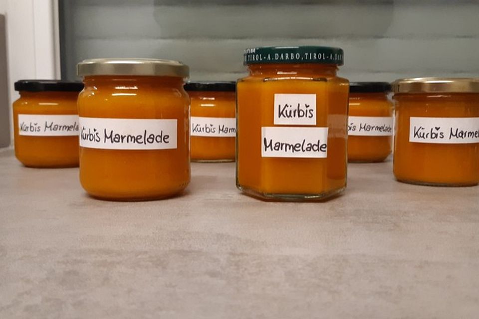 Kürbis-Zitronenmarmelade