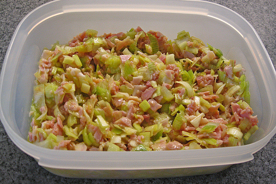 Schinken-Lauch-Salat