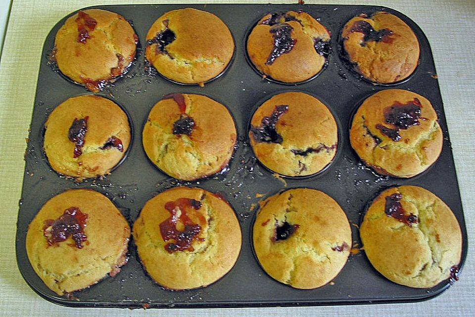 Marmeladen - Schoko - Muffins