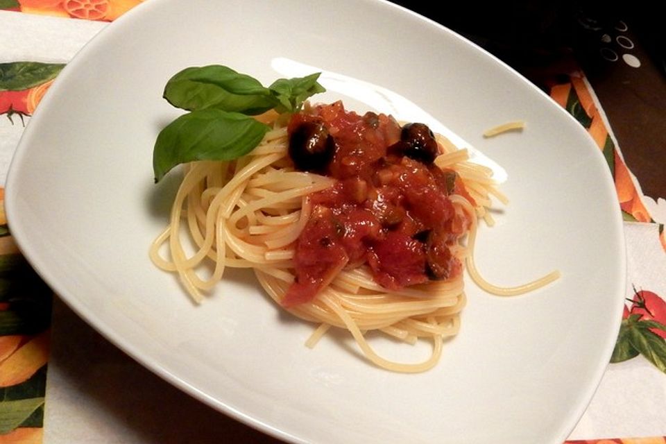 Spaghetti alla Puttanesca