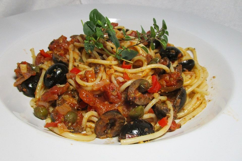 Spaghetti alla Puttanesca