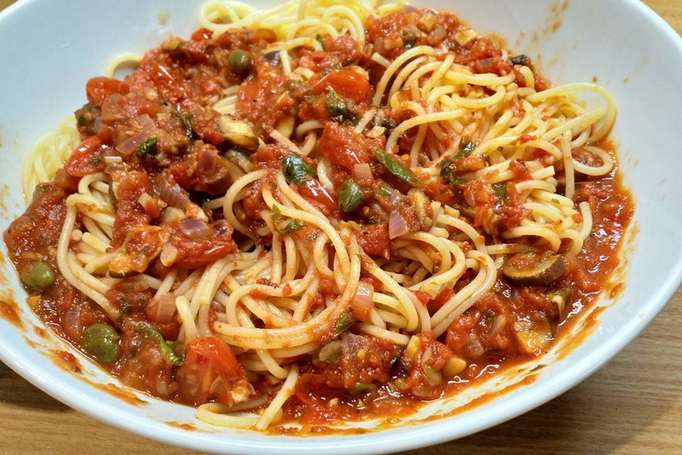 Spaghetti alla Puttanesca