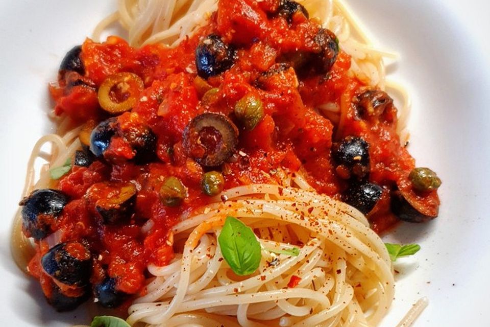 Spaghetti alla Puttanesca