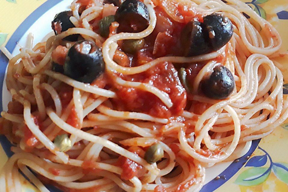 Spaghetti alla Puttanesca