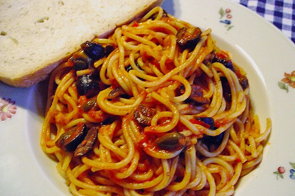 Spaghetti alla Puttanesca