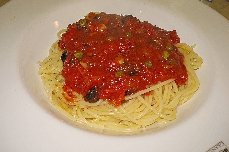 Spaghetti alla Puttanesca