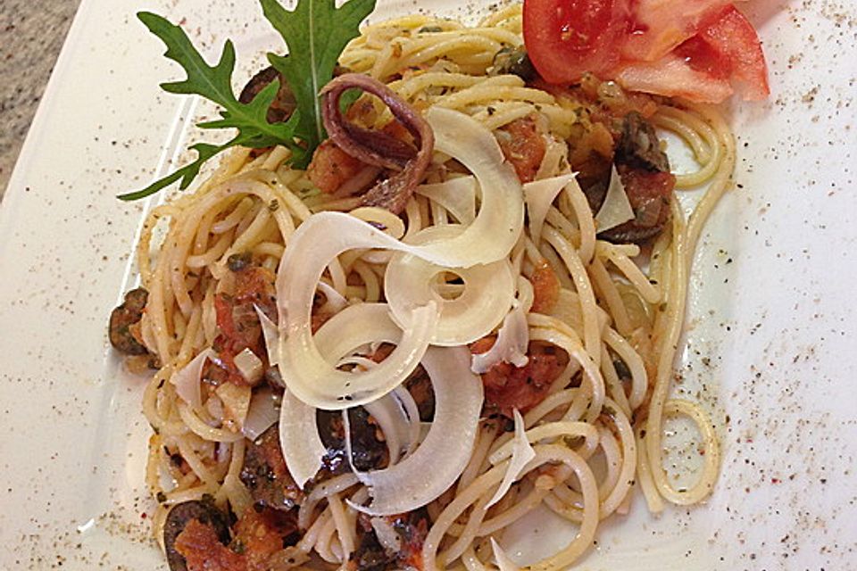 Spaghetti alla Puttanesca