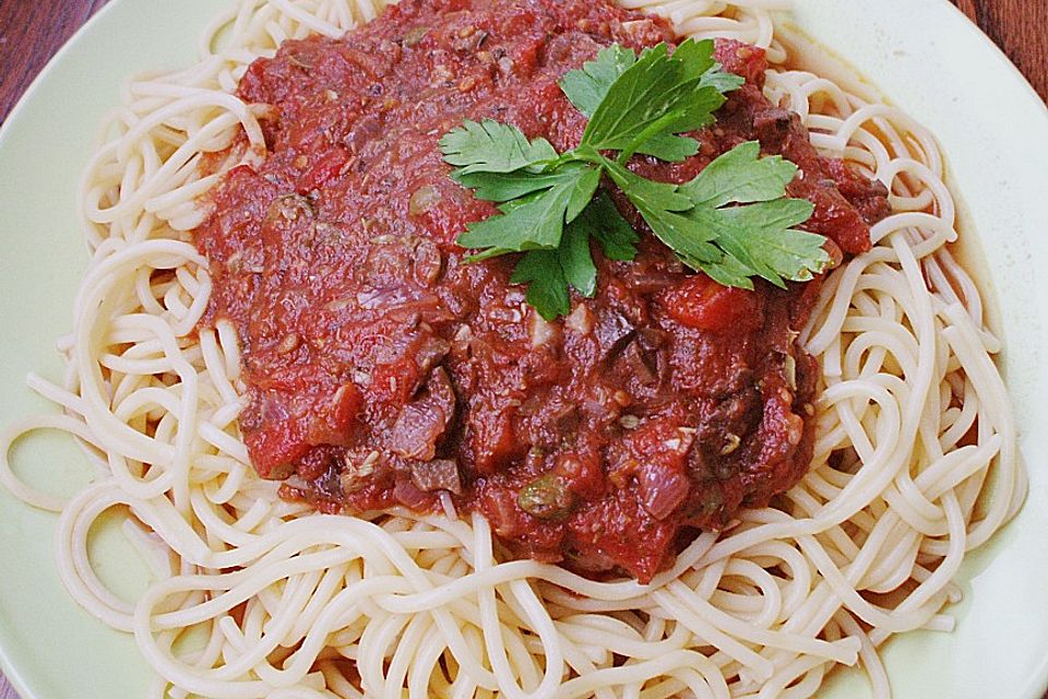 Spaghetti alla Puttanesca