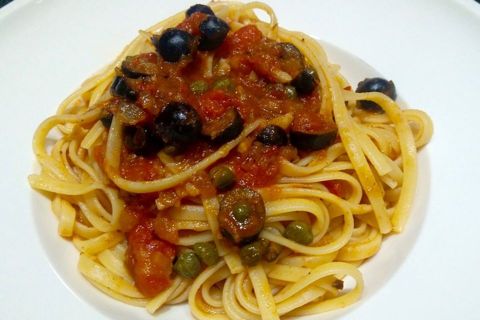 Spaghetti alla Puttanesca