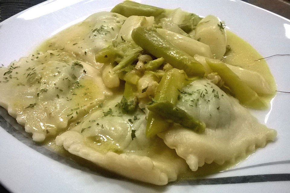 Zander - Lachs - Maultaschen