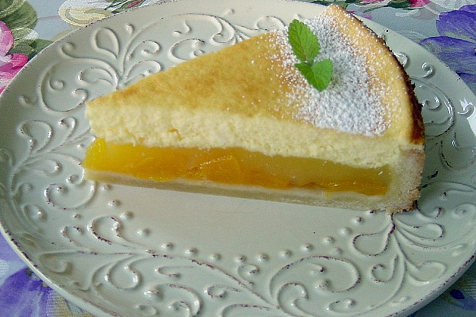 Pfirsichkuchen