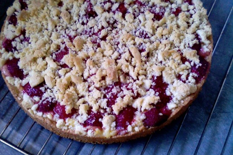 Pudding-Streusel-Kuchen