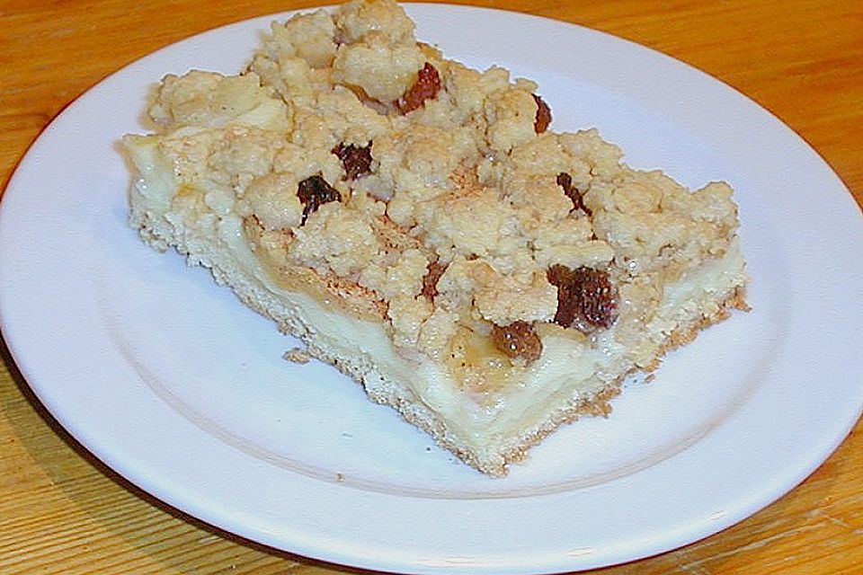 Pudding-Streusel-Kuchen