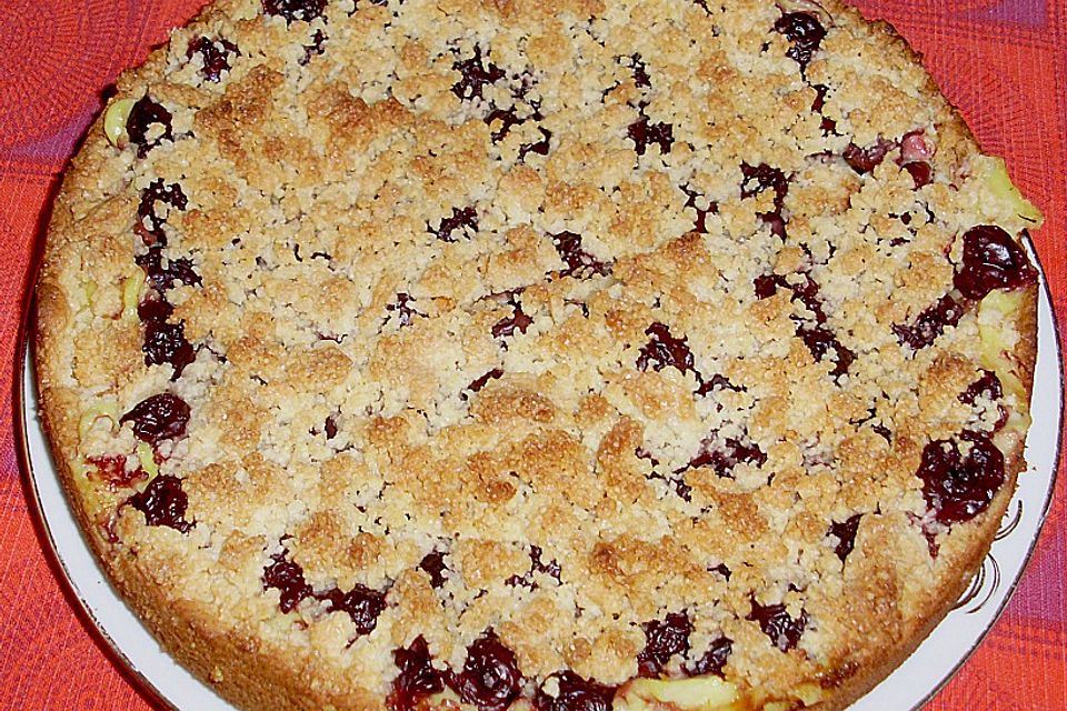 Pudding-Streusel-Kuchen