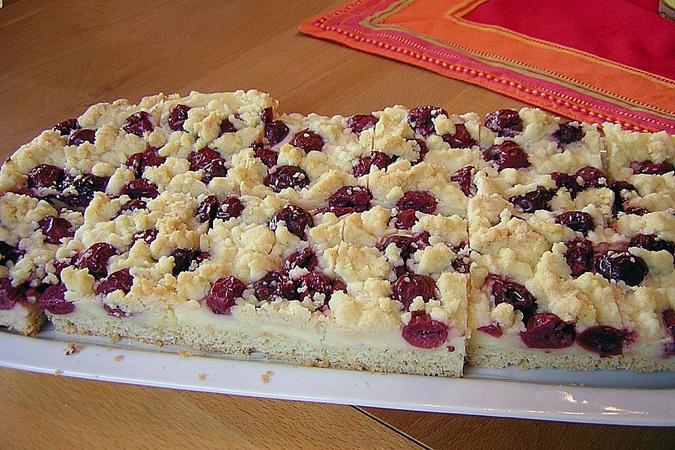 Pudding-Streusel-Kuchen