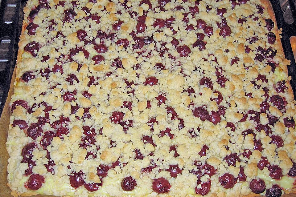 Pudding-Streusel-Kuchen