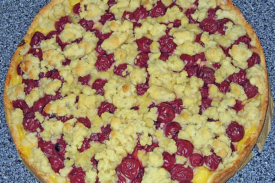 Pudding-Streusel-Kuchen