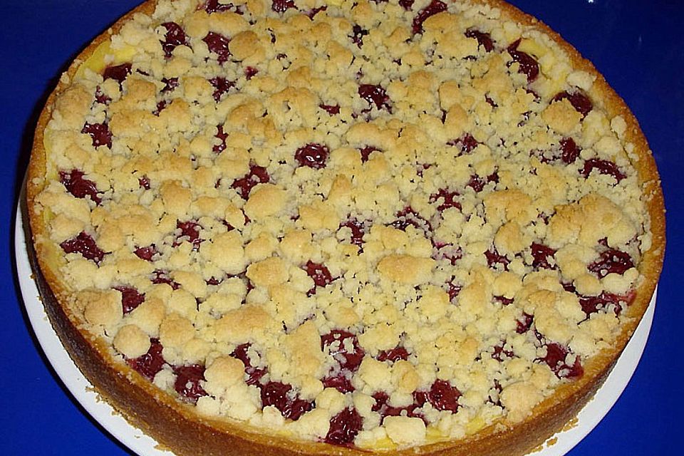 Pudding-Streusel-Kuchen