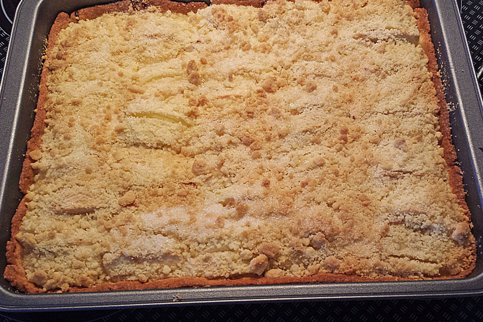 Pudding-Streusel-Kuchen