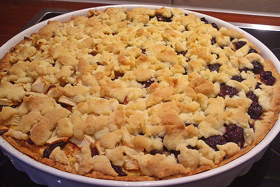 Pudding-Streusel-Kuchen