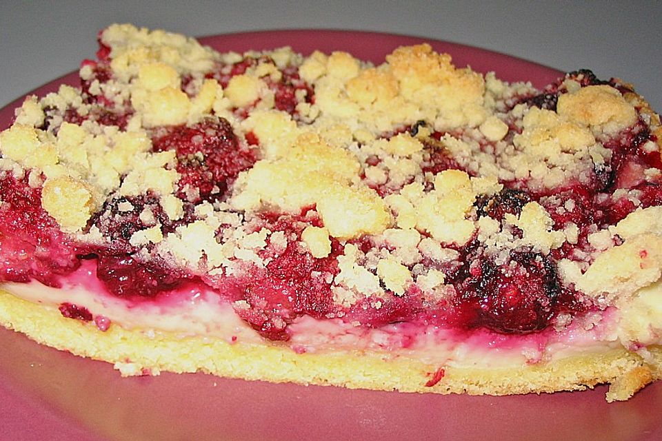 Pudding-Streusel-Kuchen