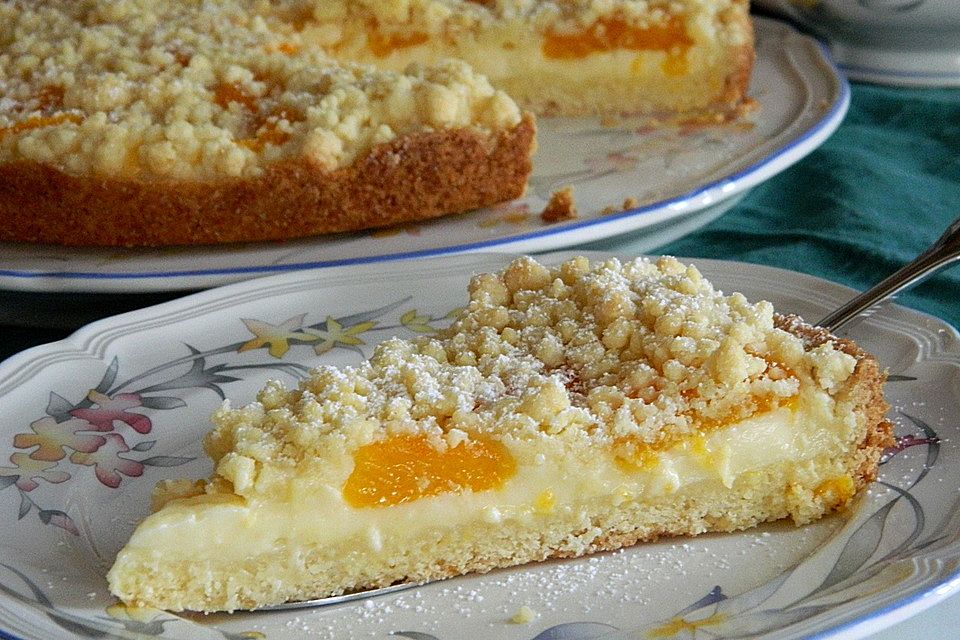 Pudding-Streusel-Kuchen