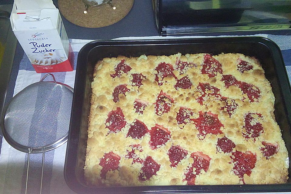 Pudding-Streusel-Kuchen