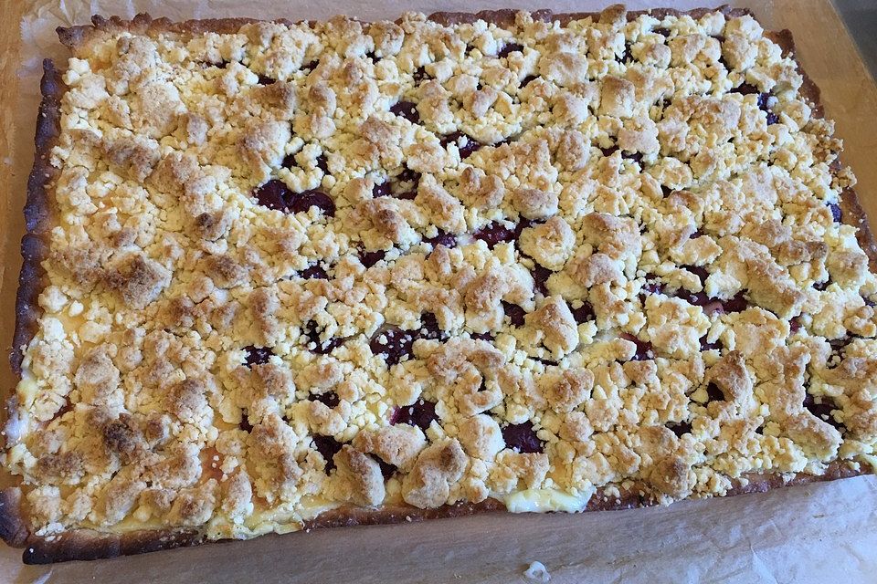 Pudding-Streusel-Kuchen