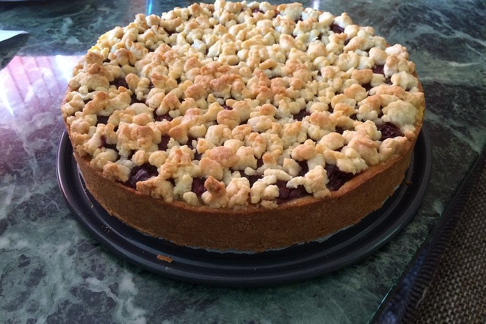 Pudding-Streusel-Kuchen