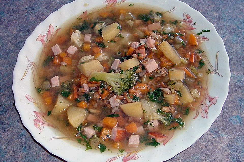 Dinkel - Gemüse - Eintopf