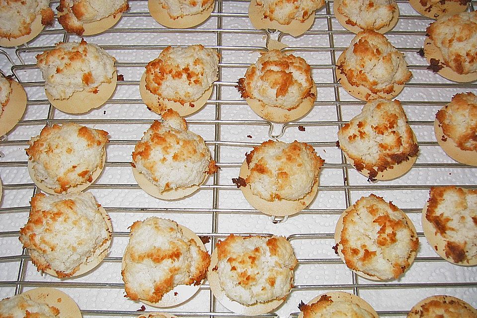 Kokos - Marzipan - Makronen