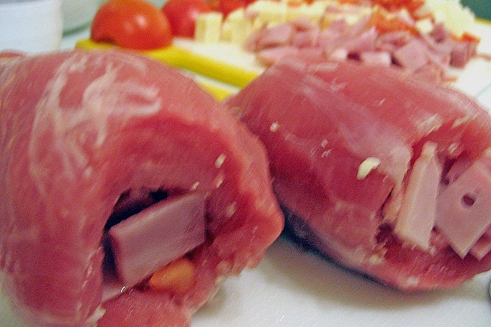 Leckeres Schweinefilet in Rotweinsoße