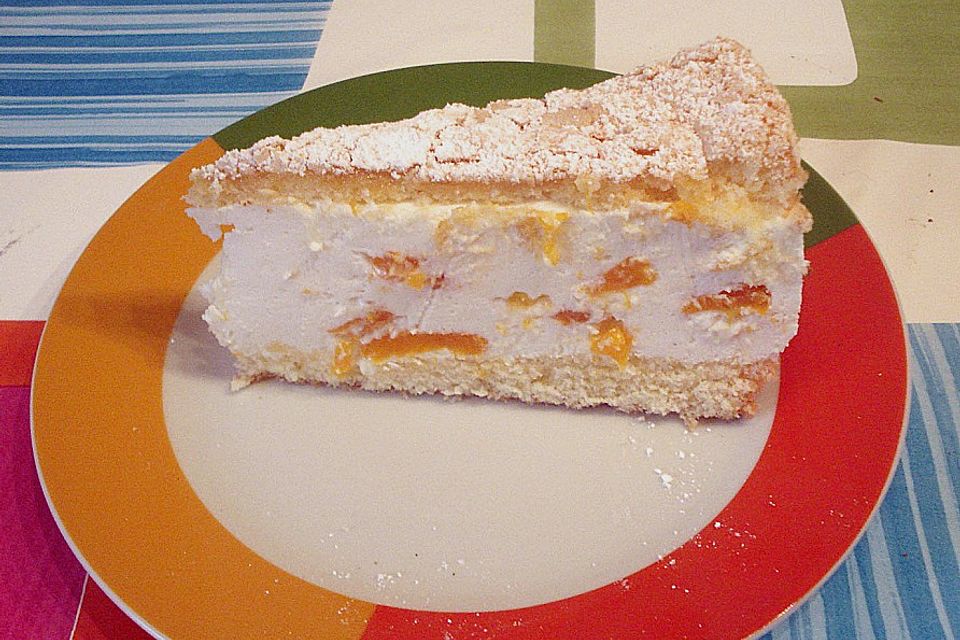 Käsesahne mit Mandarinen