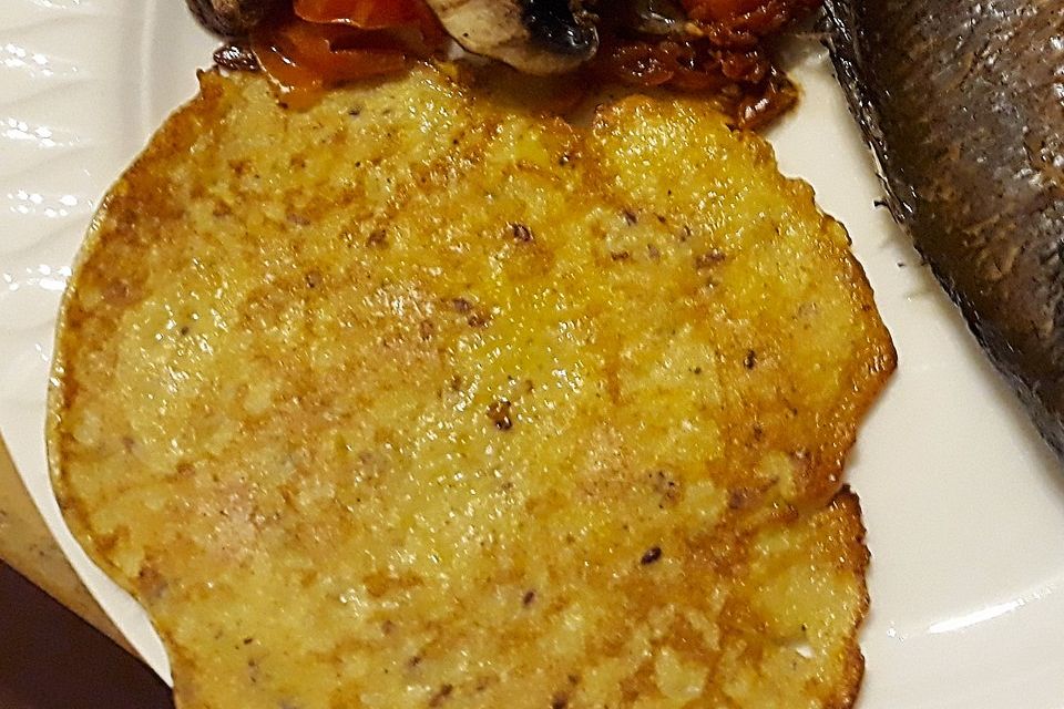 Kartoffelrösti mit Sesam