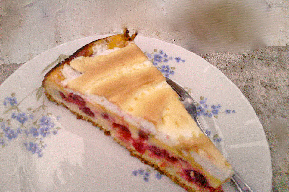 Stachelbeerkuchen mit Baiser