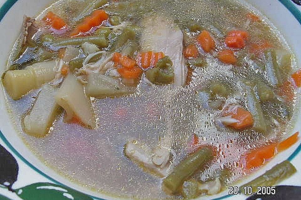 Hühnersuppe à la Rosinenkind