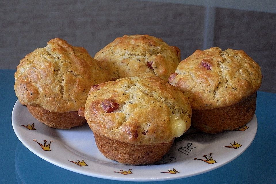 Käse - Salami Muffins