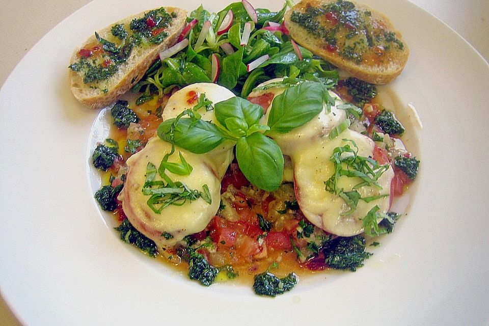 Hähnchenbrust Caprese