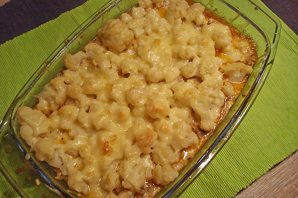 Blumenkohlgratin