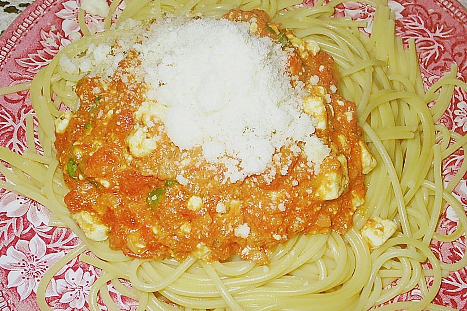 Feta Spaghetti