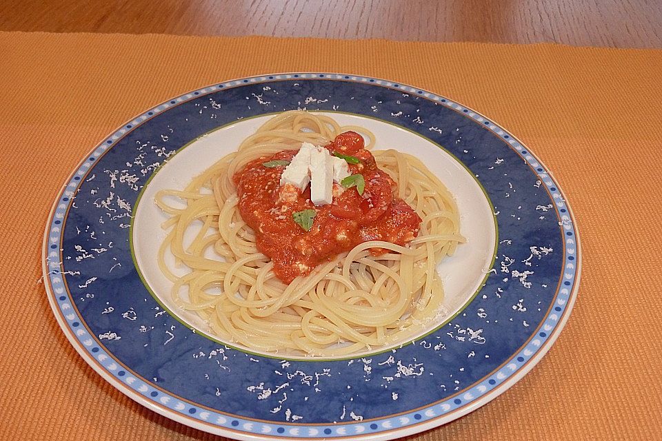 Feta Spaghetti