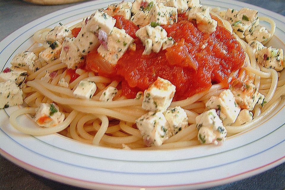 Feta Spaghetti