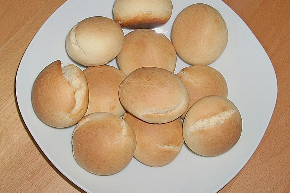 Pizza(teig)brötchen