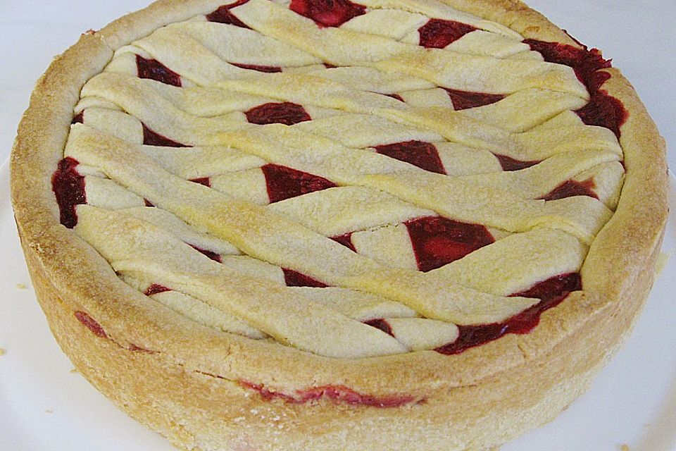 Johannisbeertarte mit Schmandcreme