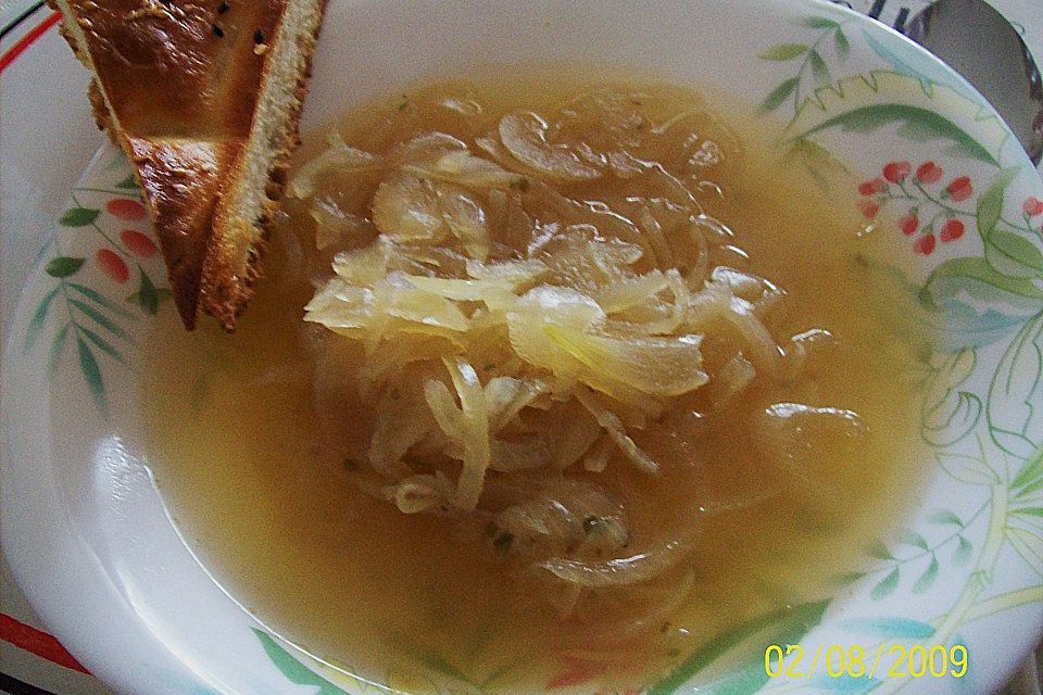 Zwiebelsuppe