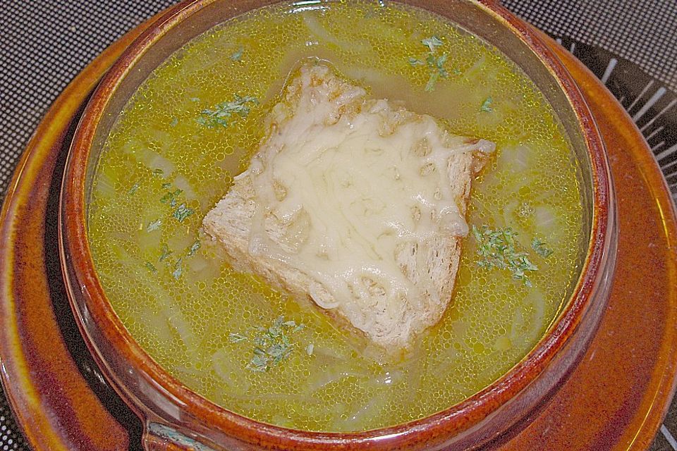 Zwiebelsuppe