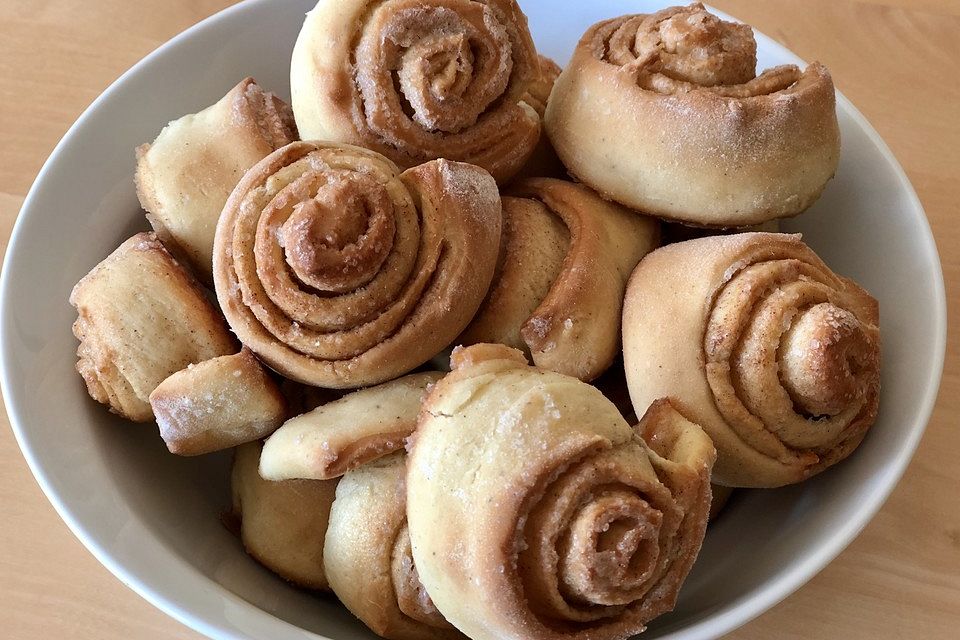 Schwedische Zimtschnecken