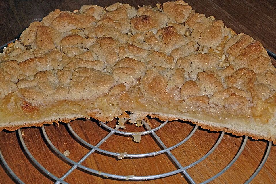 Apfel-Streuselkuchen vom Blech